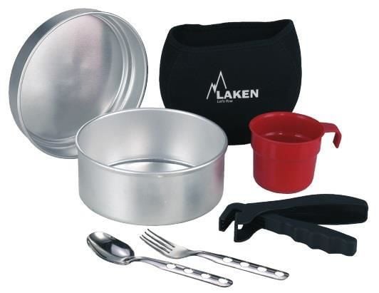 Laken Alüminyum Bir Kişilik Pişirme Seti+Nprn Kılıflı Ø17cm  LK1011FN