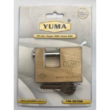 YUMA KAYAR MİLLİ KİLİT 70 MM