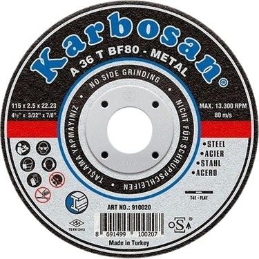 KARBOSAN 230X3X22 NK KESİCİ