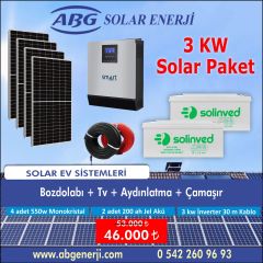 3 KW SOLAR PAKET