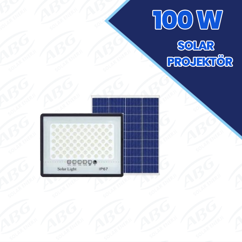 LEXRON 100W SOLAR PROJEKTÖR