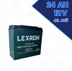 LEXRON 24AH-12V JEL AKÜ