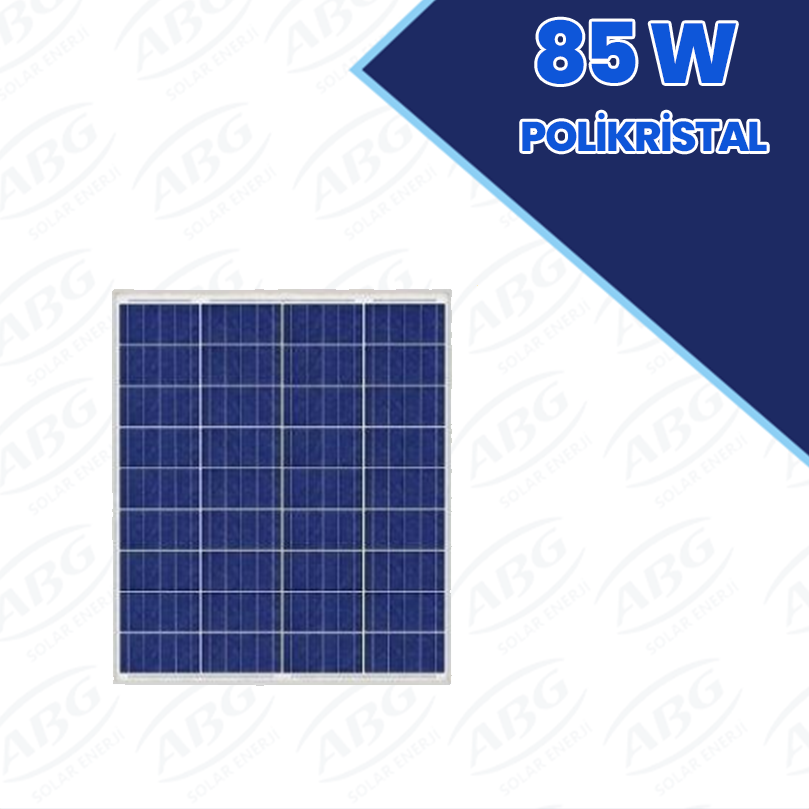 LEXRON 85W POLYKRİSTAL GÜNEŞ PANELİ