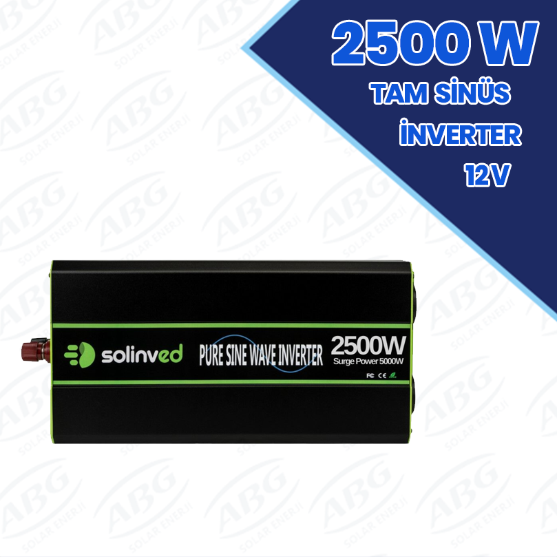 SOLİNVED 2500 W  12V TAM SİNÜS İNVERTER