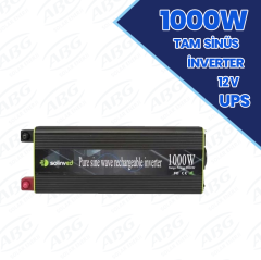 SOLİNVED 1000W TAM SİNÜS UPS Şarjlı İnverter 12V