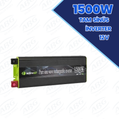 SOLİNVED 1500W TAM SİNÜS UPS Şarjlı İnverter 12V