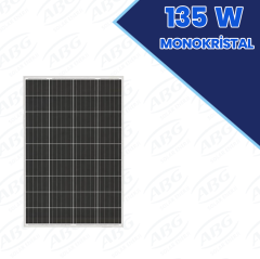 135W MONOKRİSTAL GÜNEŞ PANELİ