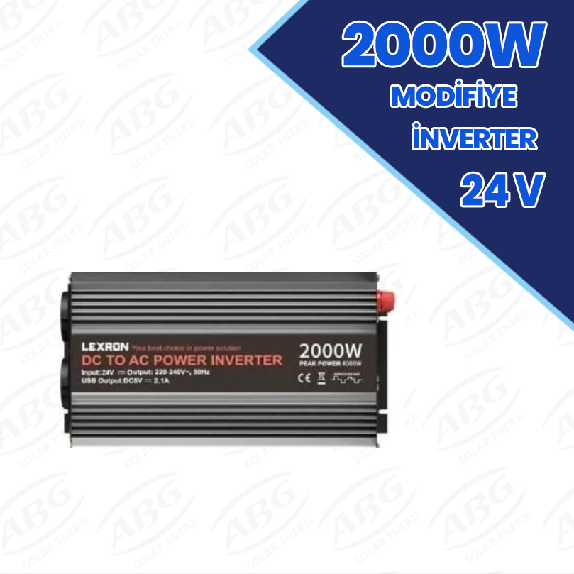 LEXRON 2000W-24V MODİFİYE İNVERTER