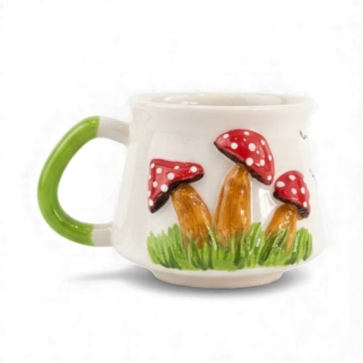 Kabartma Seramik Kupa