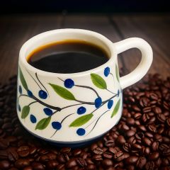 İlbay Klasik Seramik Kupa Mug Erik Dalı