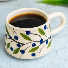 İlbay Klasik Seramik Kupa Mug Erik Dalı