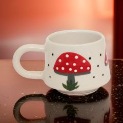 Klasik Seramik Kupa Mug Mantar