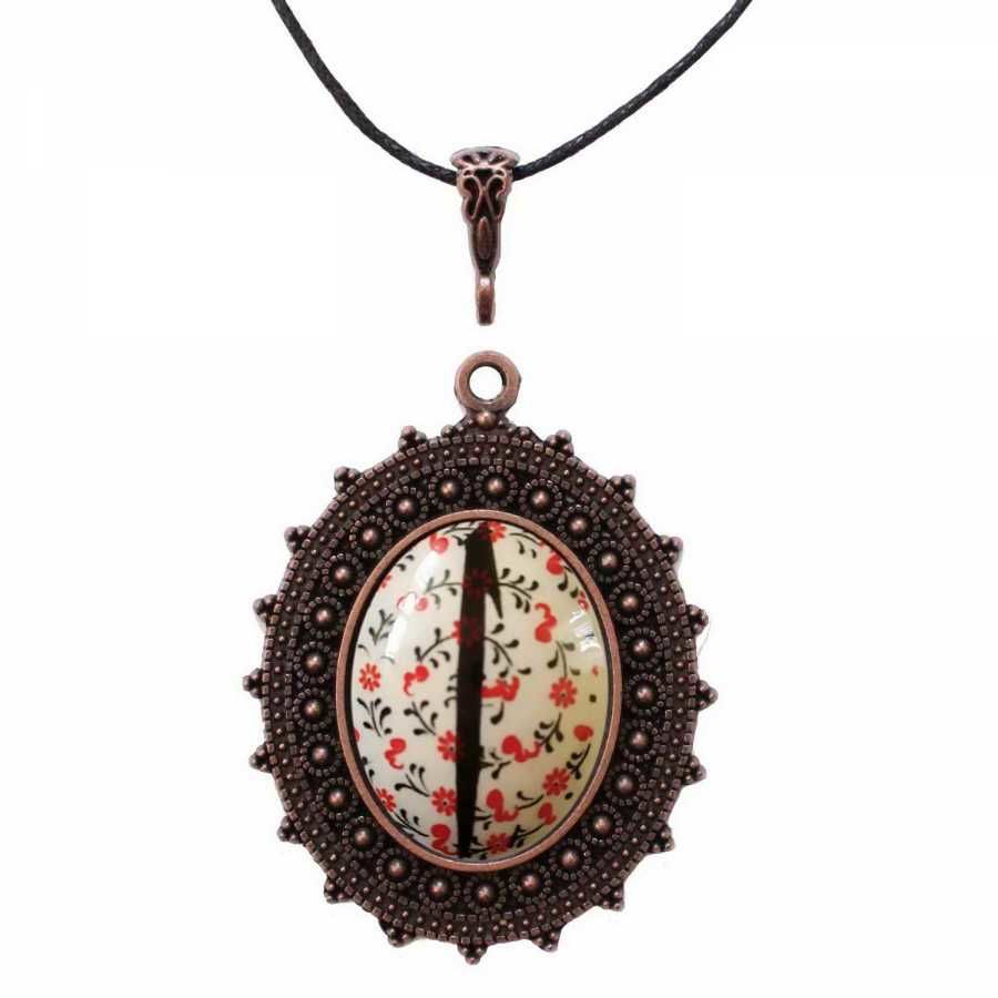 İlbay Çini Seramik Kolye 010DS222