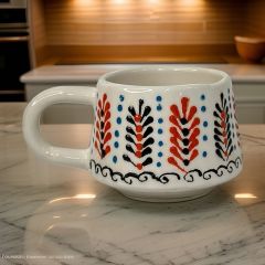 İlbay Seramik Kupa Mug Klasik Başak