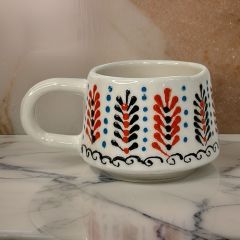 İlbay Seramik Kupa Mug Klasik Başak