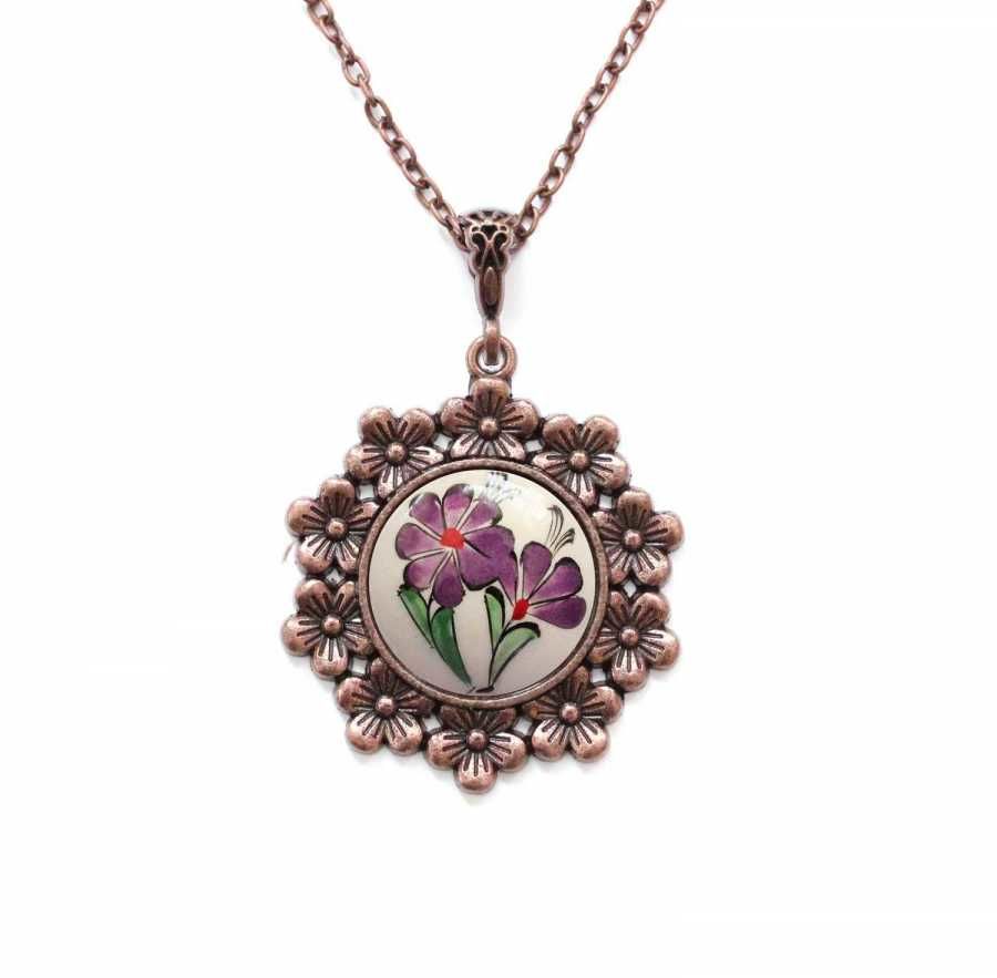 İlbay Çini Seramik Kolye 098DS112
