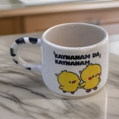 İlbay Seramik Kupa Bardak Mug Klasik Kaynanam da Kaynanam