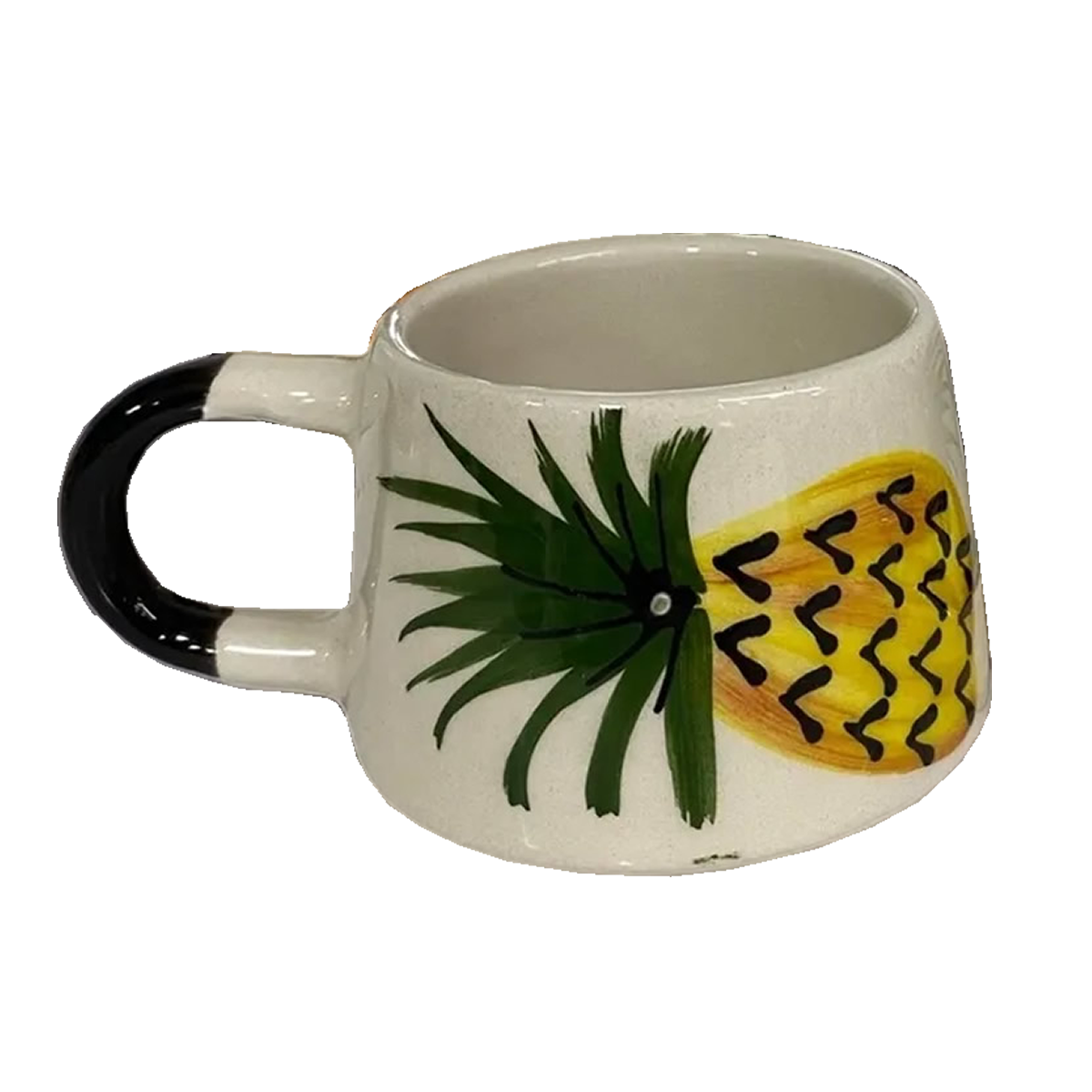 İlbay Seramik Klasik Kupa Bardak Mug Ananas