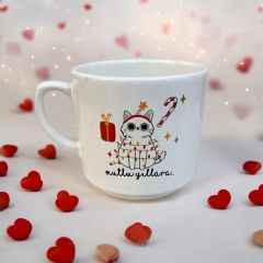 Yılbaşı Şeker Seramik Times Kupa Bardak Mug