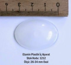 26-34 mm Oval Etamin Plastik İç Aparatı 1212