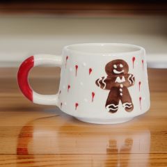 Zencefilli Kurabiye Adam Gingerbread Man Seramik Kupa Mug
