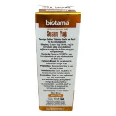 Biotama Susam Yağı (20 ml)