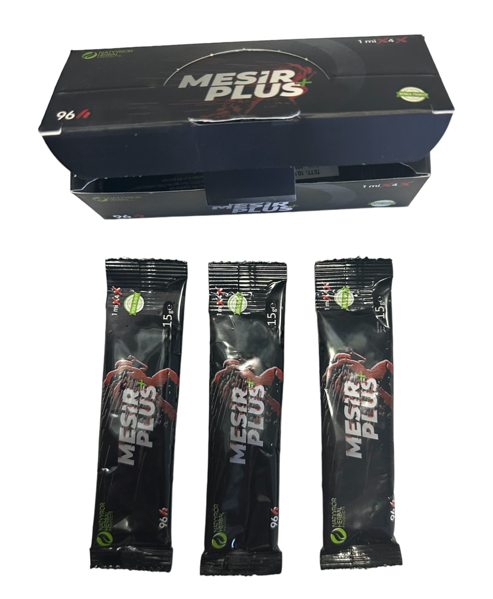 Mesir Plus+ Ballı Karışık Macun (15 G X 6 Ad)