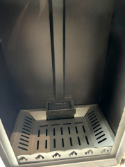 Şömine Model Tek Camlı Odunlu-Peletli Soba (Özel Üretim)