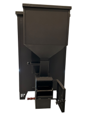 Şömine Fırınlı 2 Camlı Odunlu-Pelet Sobası (Özel Üretim)