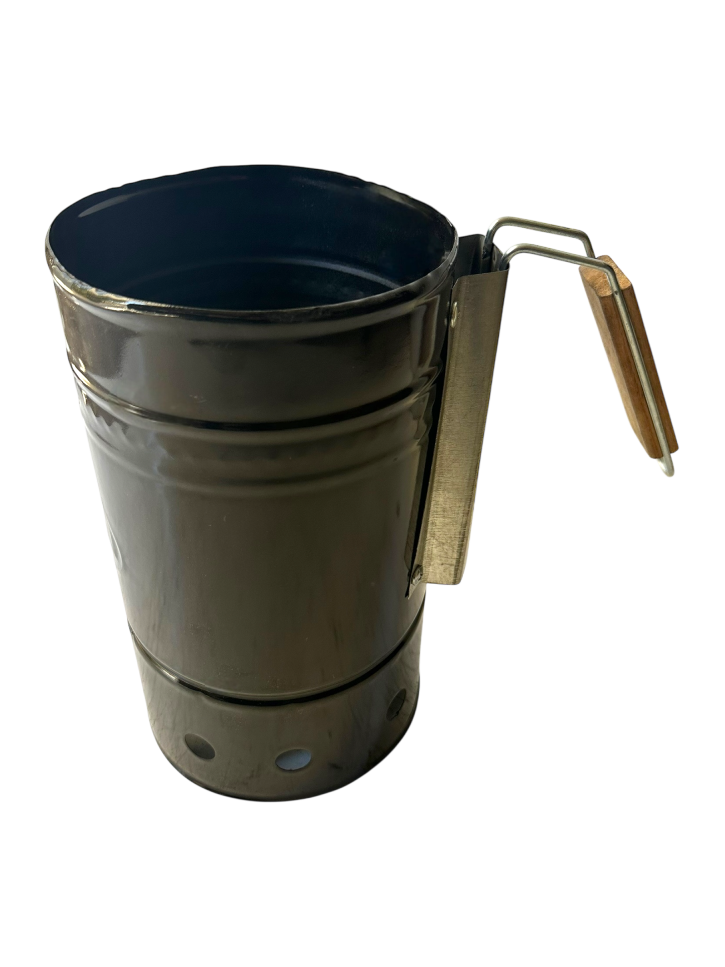 İzgarali Mangal Ateş Borusu Emaye El Yapımı (Özel Üretim)