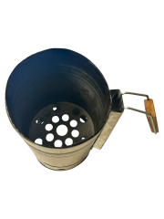 İzgarali Mangal Ateş Borusu Emaye El Yapımı (Özel Üretim)