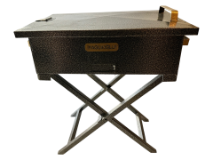 45'cm Fırın Boyalı Demir Mangal Katlanır Ayaklı (Özel Üretim)