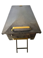 65'cm Fırın Boyalı Demir Mangal Katlanır Ayaklı (Özel Üretim)