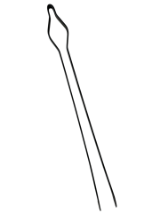 Gaziantep'den Özel Yapım Maşa Kalın Siyah Demir Maşa 50 cm'lik