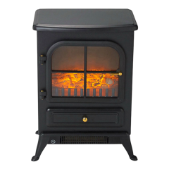 Ayaklı Elektrikli Şömine 1850 W Fanlı Isıtıcı Dekoratif