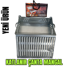 Katlanabilir Pratik Mangal Kutu Mangal (Aile Boy)