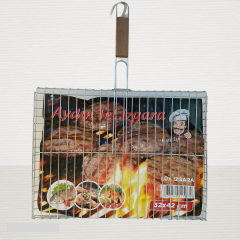 Yağlıoğlu Ticaret'den Ahşap Saplı 32X42 cm Büyük Boy Kalın Izgara-2