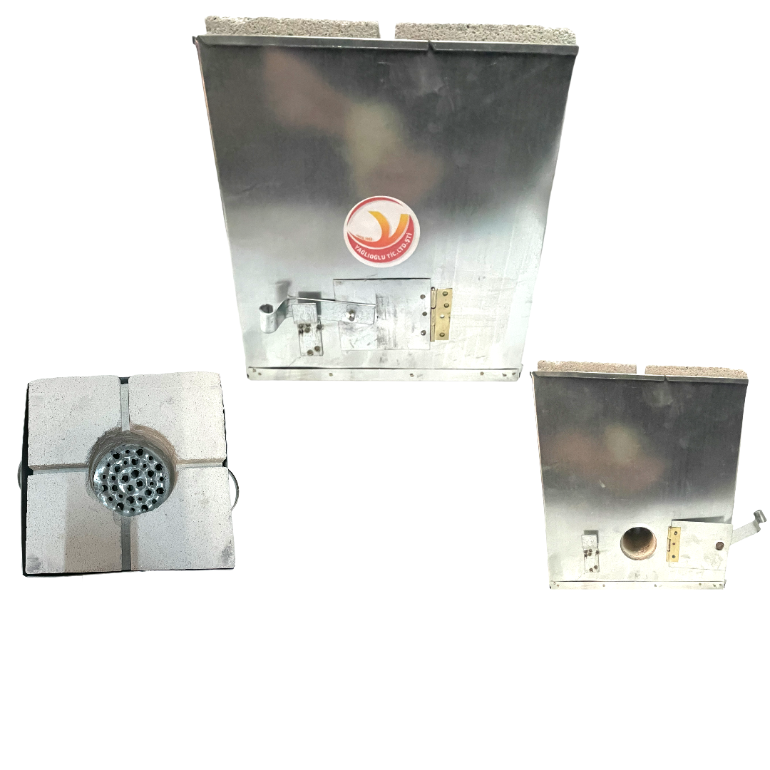 Özel Yapım Kiremitli Çay Mangali (Büyük Boy)