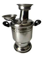 Közlü Tek Musluklu Semaver 3,5 LT Krom Semaver (Özel Seri)