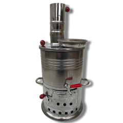 Odunlu Tek Musluklu Semaver (Model-4)