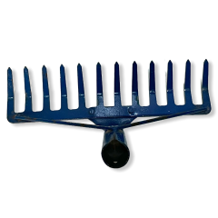 (%100 Çelik) Tırmık Bahçe Tırmığı Yaprak Toplama Tırmığı (18'li)