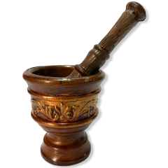 Sarımsak Ezici Mika Havan (Model-1)