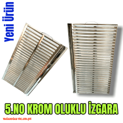Türkiye'de Tek Çelik Oluklu Kebap İzgarası