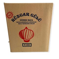 BACA BORU DÖNERİ SAPKA BİLYALI RÜZGAR GÜLÜ (BÜYÜK BOY)