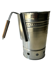 İzgarali Mangal Ateş Borusu El Yapımı (Özel Üretim)