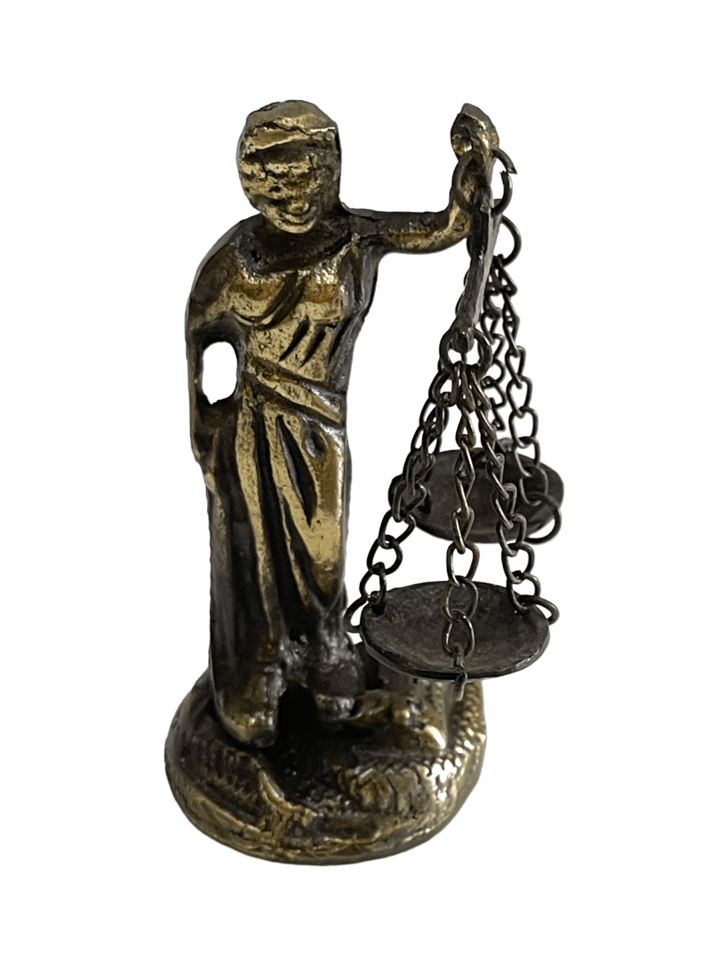 Themis Adalet Heykeli Terazi Biblo (Küçük Boy)