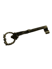 DEKORATİF PİRİNÇ DÖKÜM ESKİTME ANAHTAR (MODEL-7)
