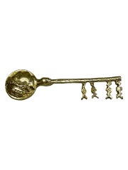 DEKORATİF PİRİNÇ DÖKÜM ESKİTME ANAHTAR (MODEL-8)