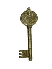 DEKORATİF PİRİNÇ DÖKÜM ESKİTME ANAHTAR (MODEL-10)