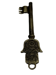 DEKORATİF PİRİNÇ DÖKÜM ESKİTME ANAHTAR (MODEL-11)